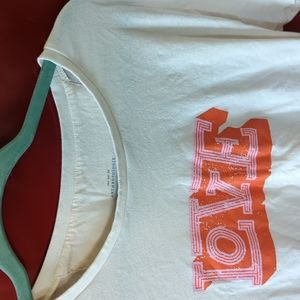 Anthropologie LOVE tee